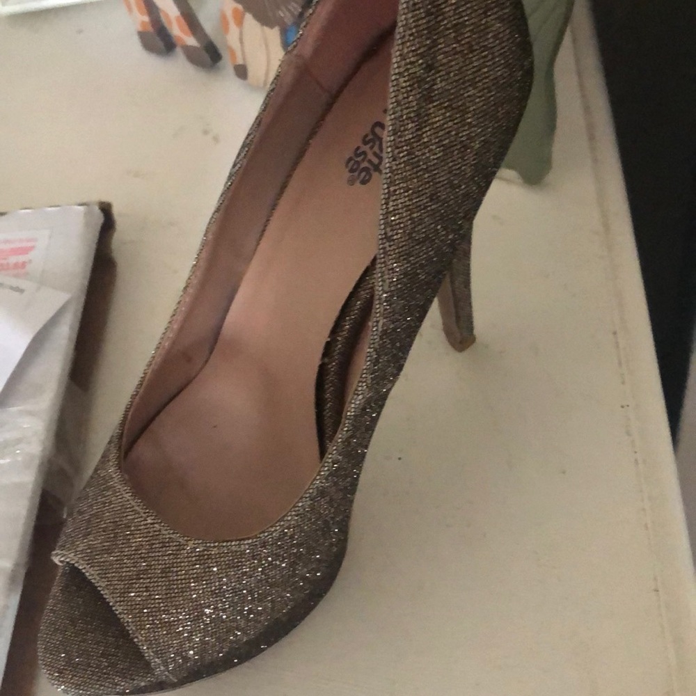 Sparkly heels